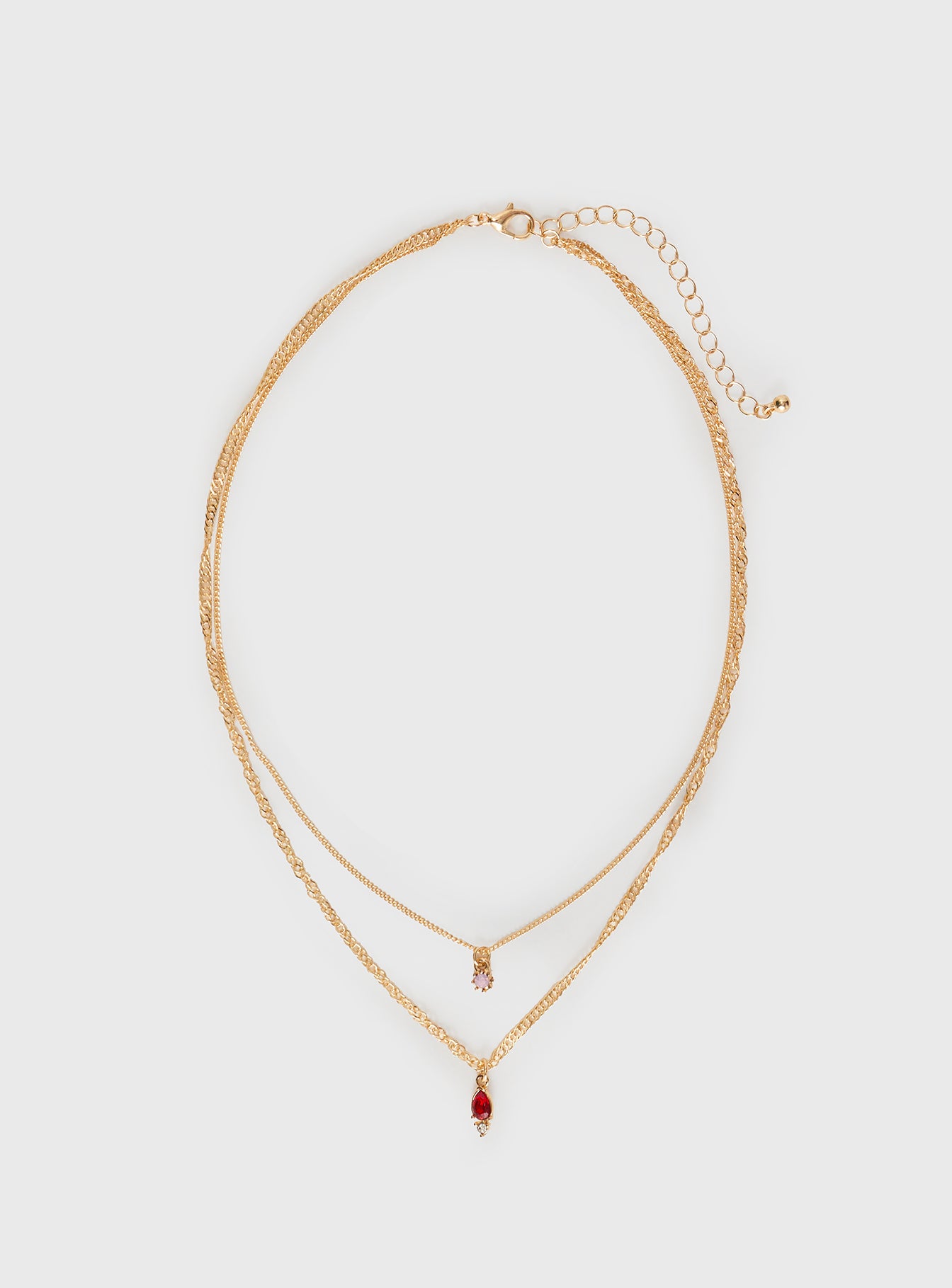 Rosen Necklace Pack Gold / Red - Image 2