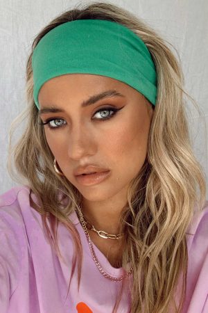 The Juney Headband Primary Green