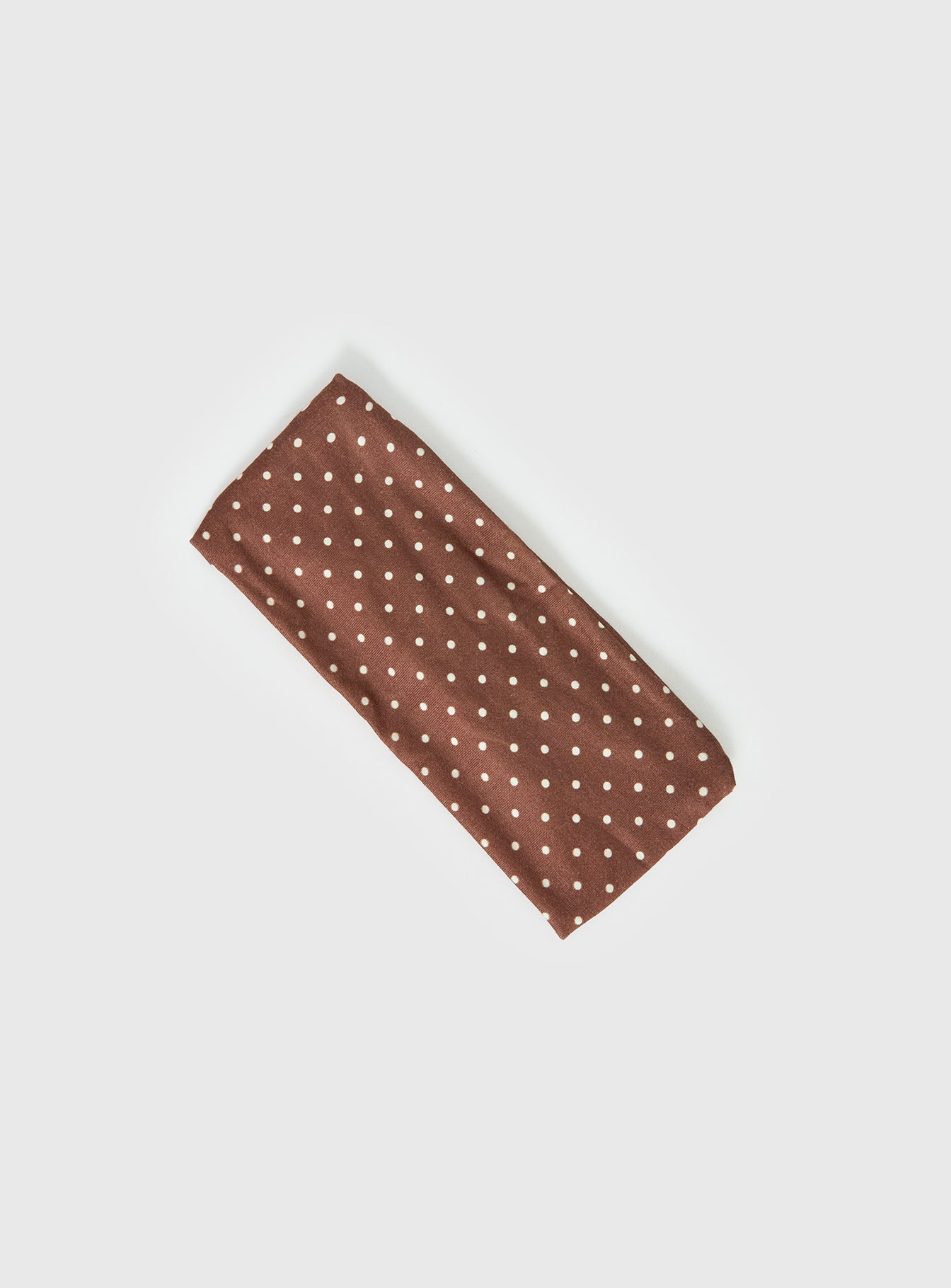 The Juney Headband Brown Polka - Image 2