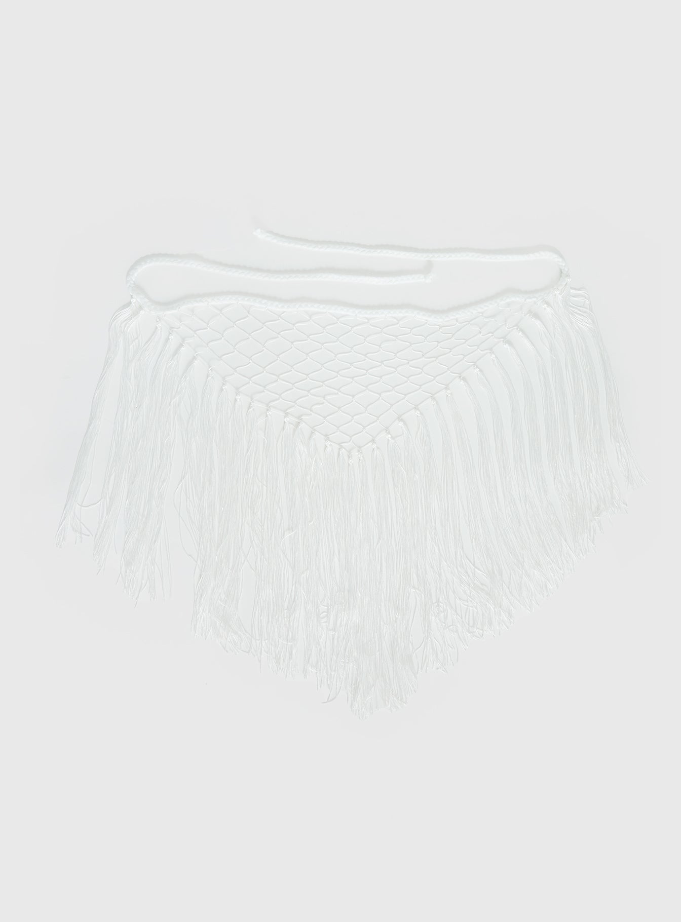 Karlotta Tassel Sarong White - Image 2