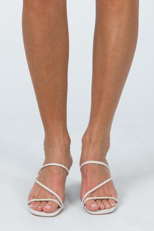Billini Yazmin Wooden Heels Natural