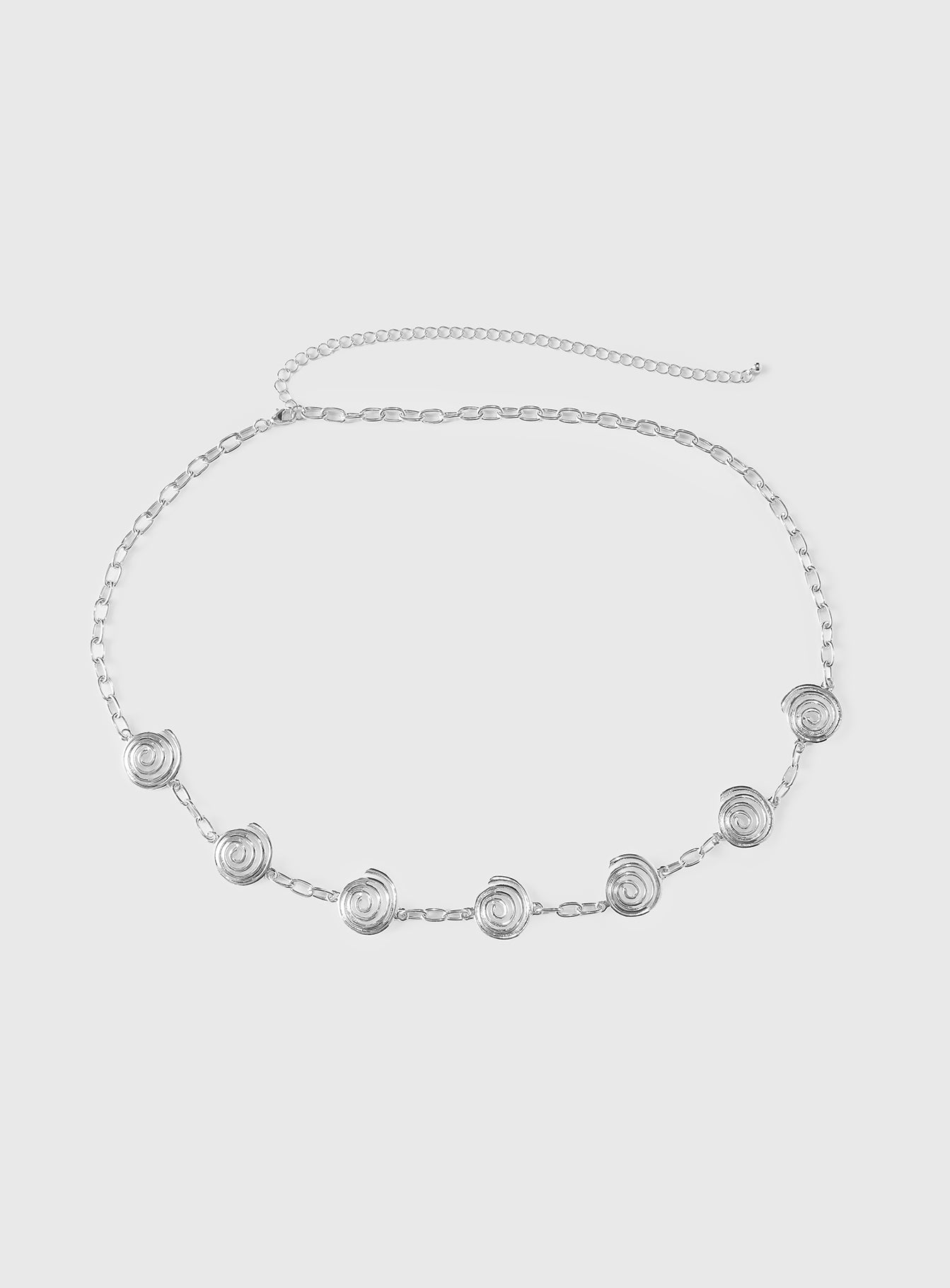 Afterglow Spiral Belt Silver - Image 2