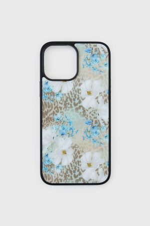 Lizabeth iPhone Case Floral Leopard