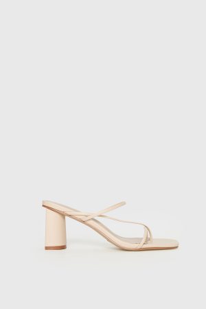 The Becka Heels Beige
