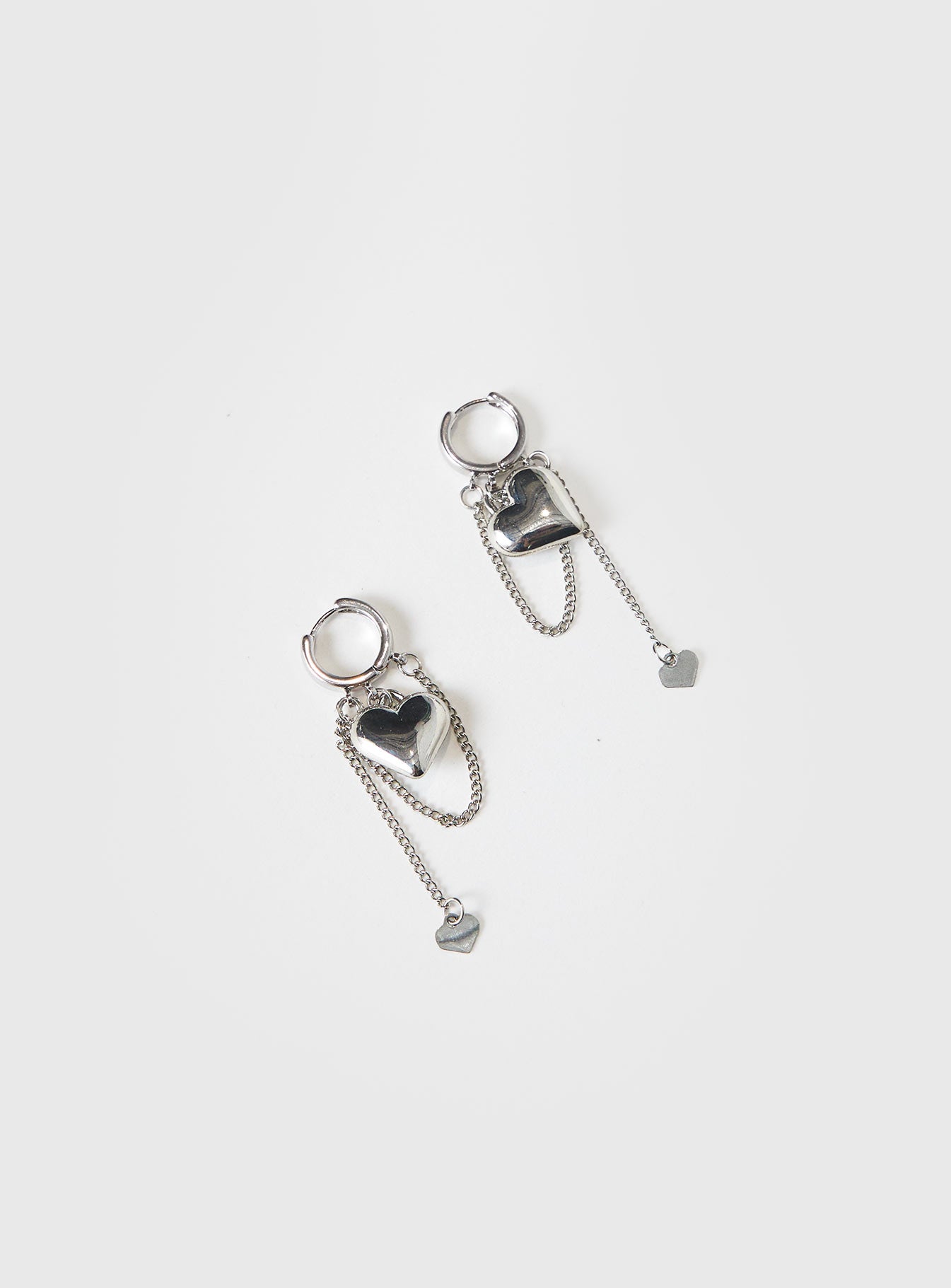 We Found Love Earrings Silver - Image 2