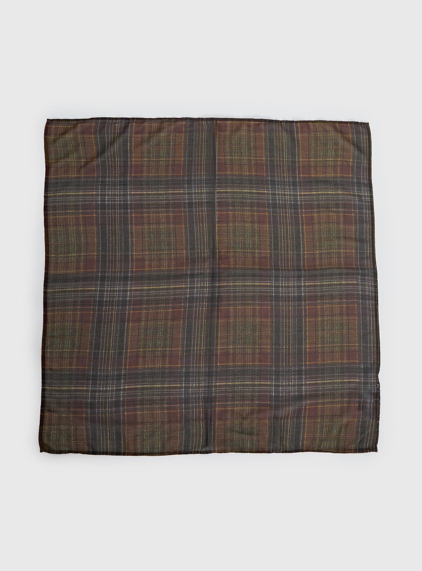 Bonbon Scarf Brown Check - Image 2