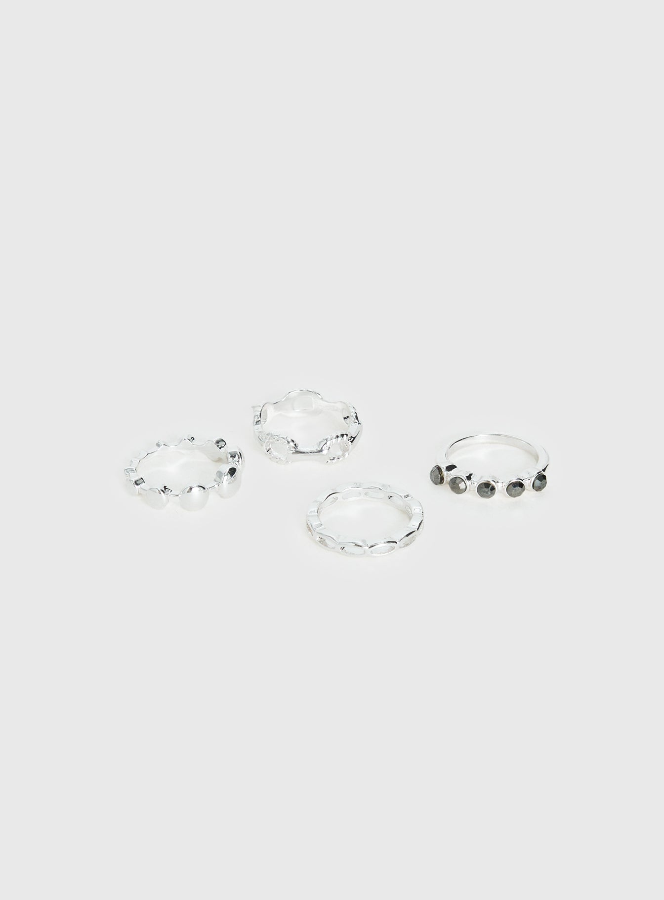 Cosmic Crush Ring Pack Silver - Image 2