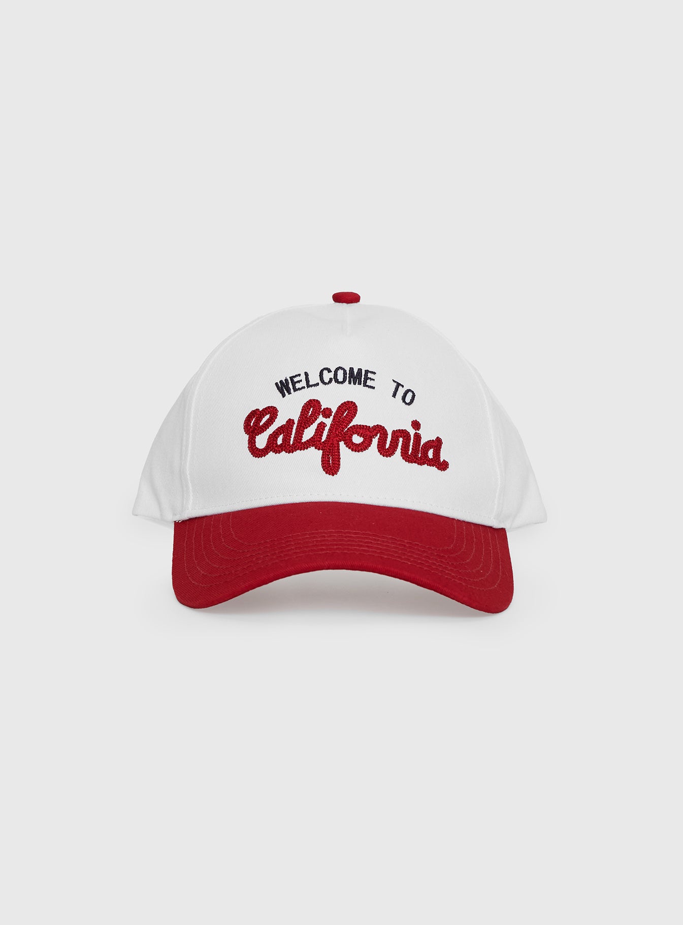 California Trucker Hat Red / White - Image 2