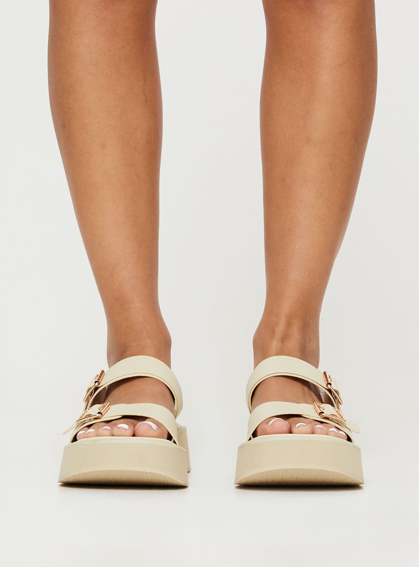 Aja Sandals Cream - Image 2