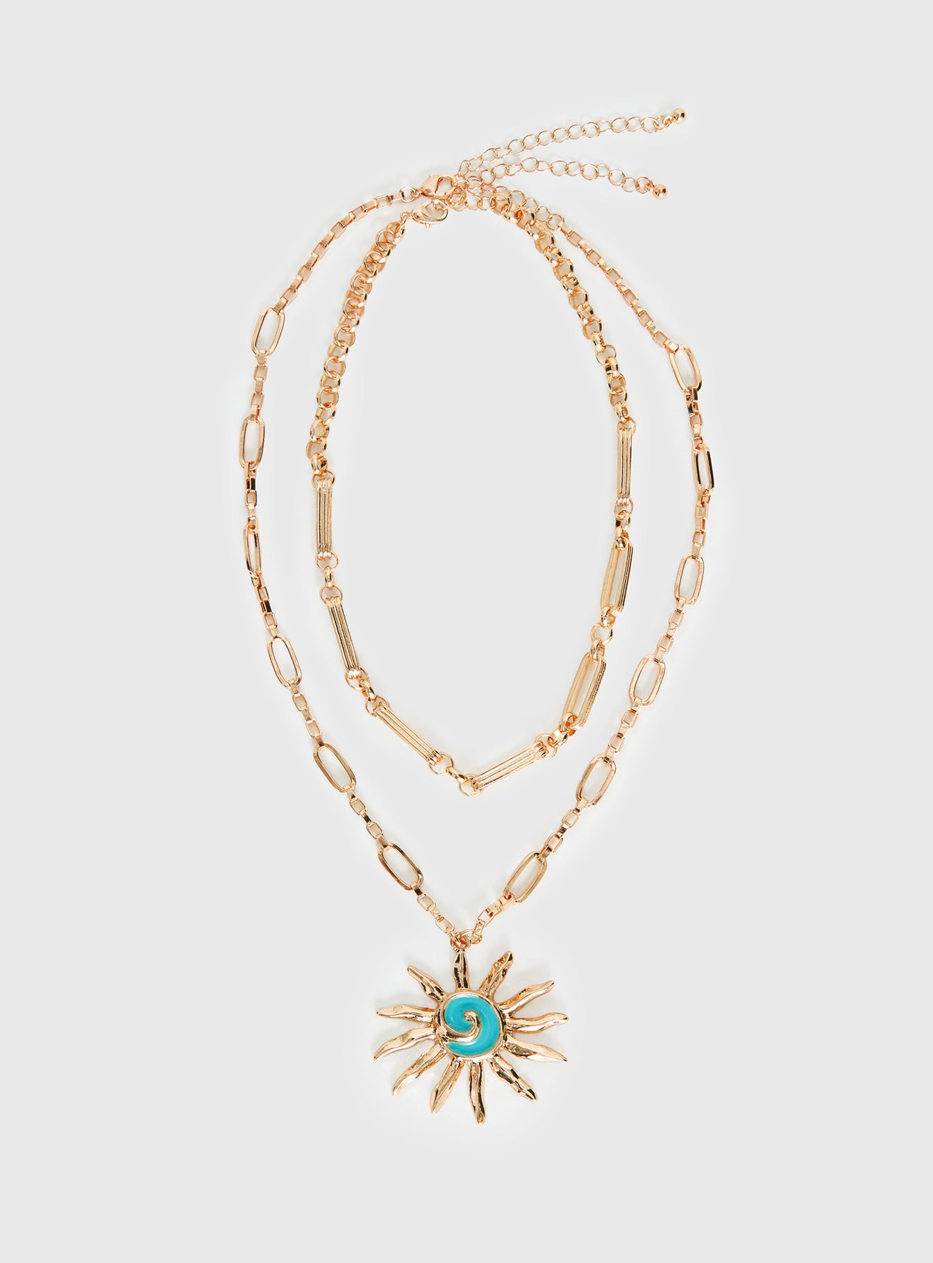 Split The Difference Necklace Pack Gold - Image 2