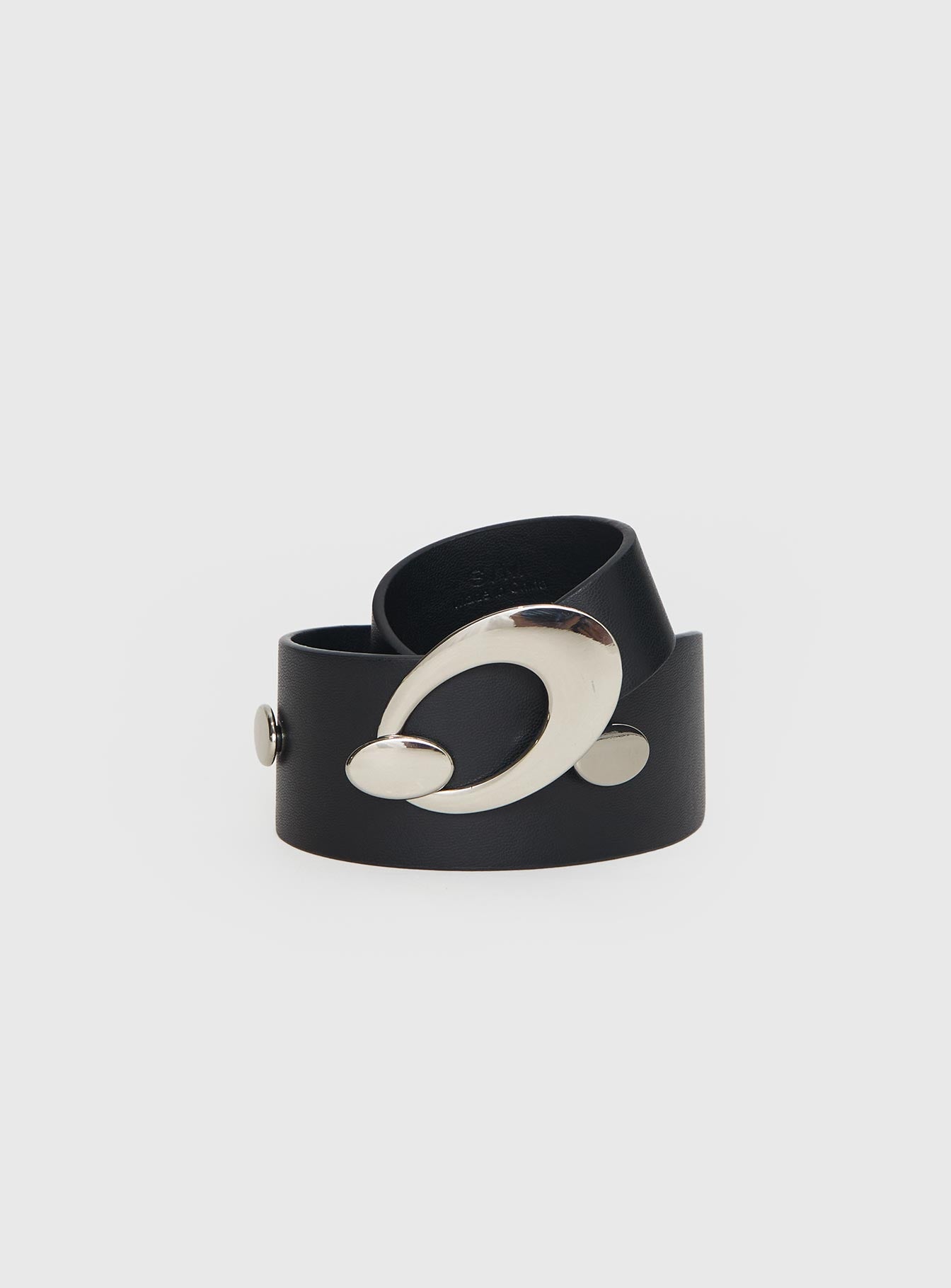 Jaide Low Waist Belt Black / Silver - Image 2