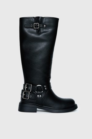 Billini Kaylen Riding Boots Black