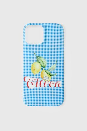 Citron Summer iPhone Case Blue