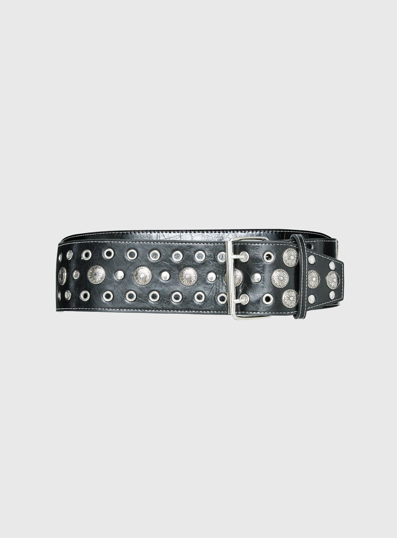 Rhomana Studded Belt Black - Image 2