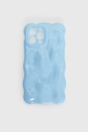 Wispy iPhone Case Blue