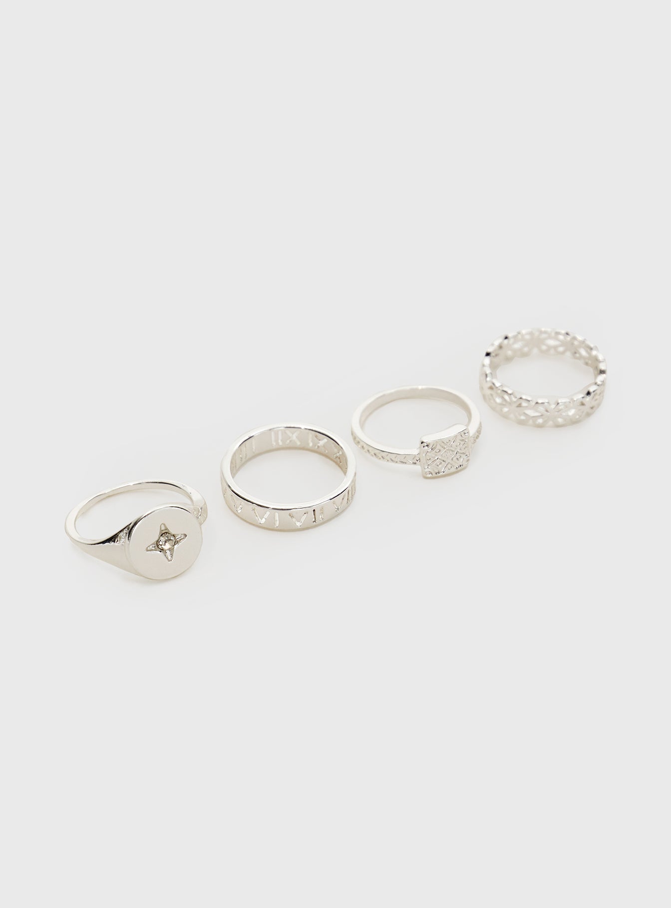 Love Parade Ring Set Silver - Image 2