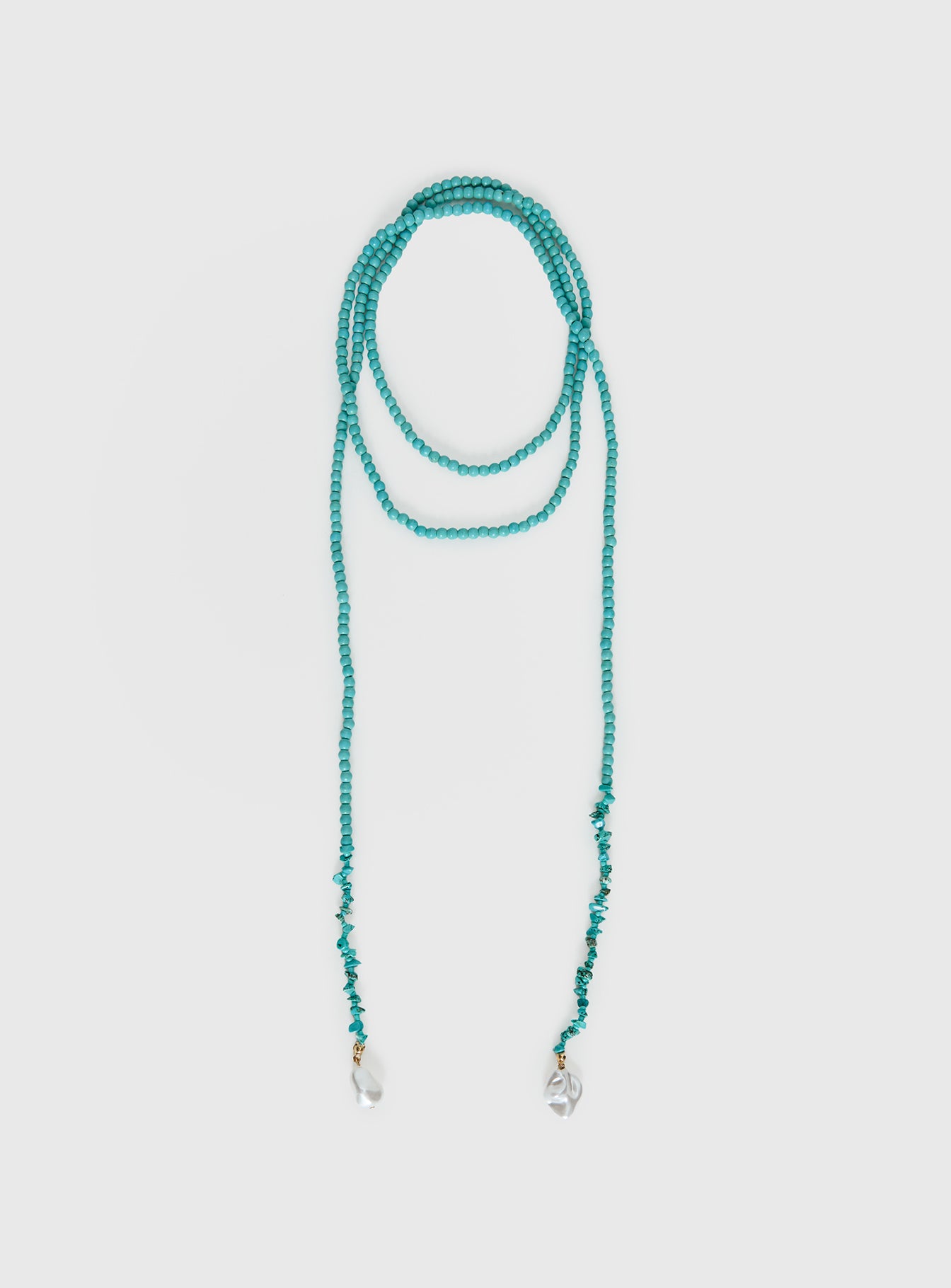 Evadnie Layered Necklace Turquoise - Image 2
