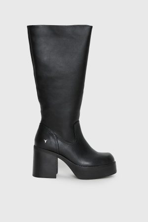 Windsor Smith Nowhere Boots Black