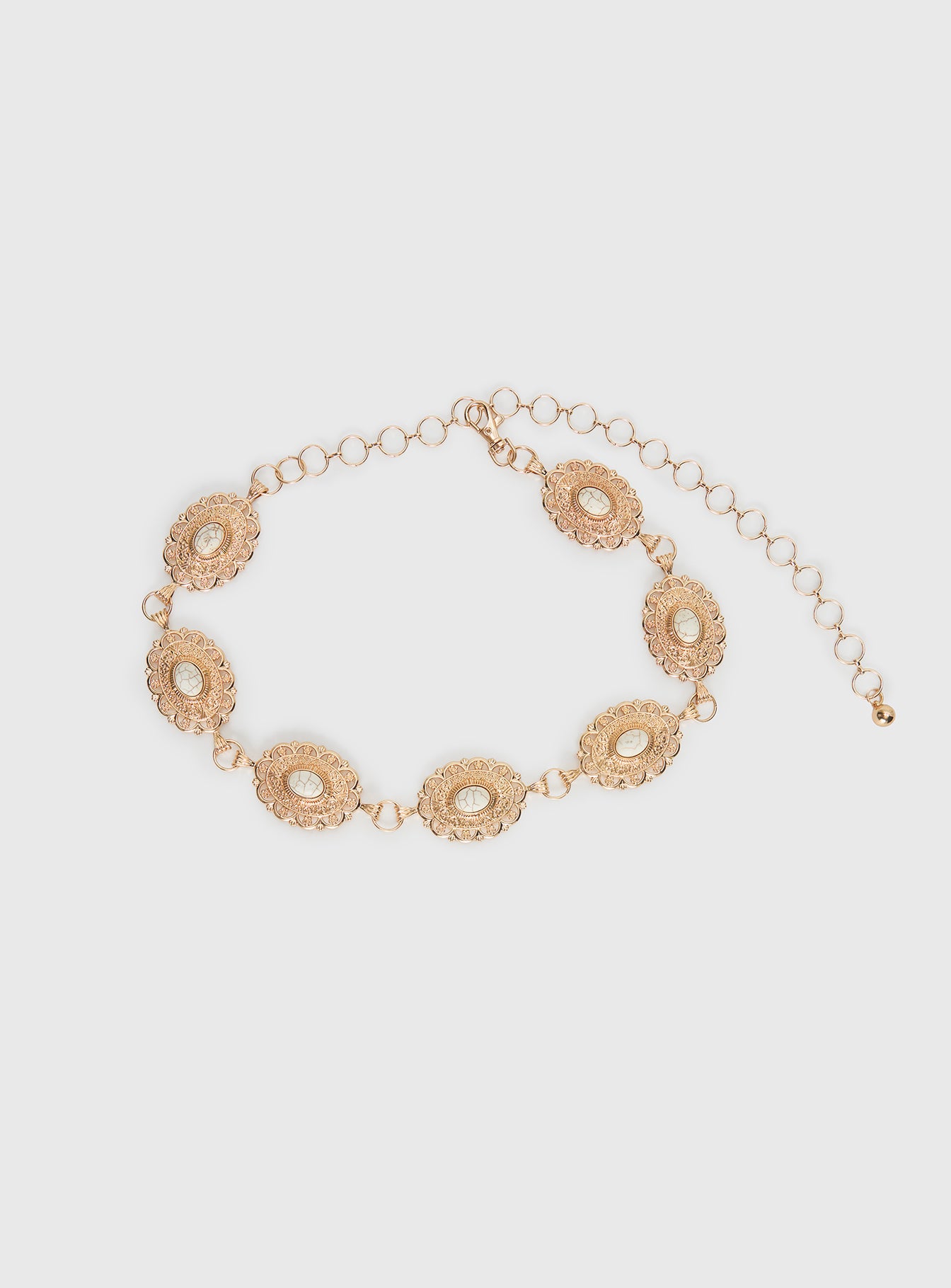 Idolized Chain Belt Black / Gold - Image 2
