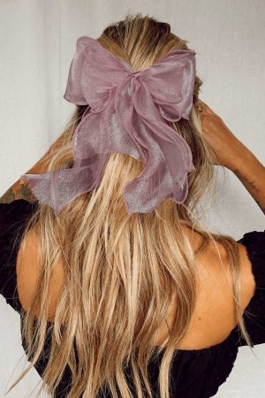 Linney Hair Bow Pink