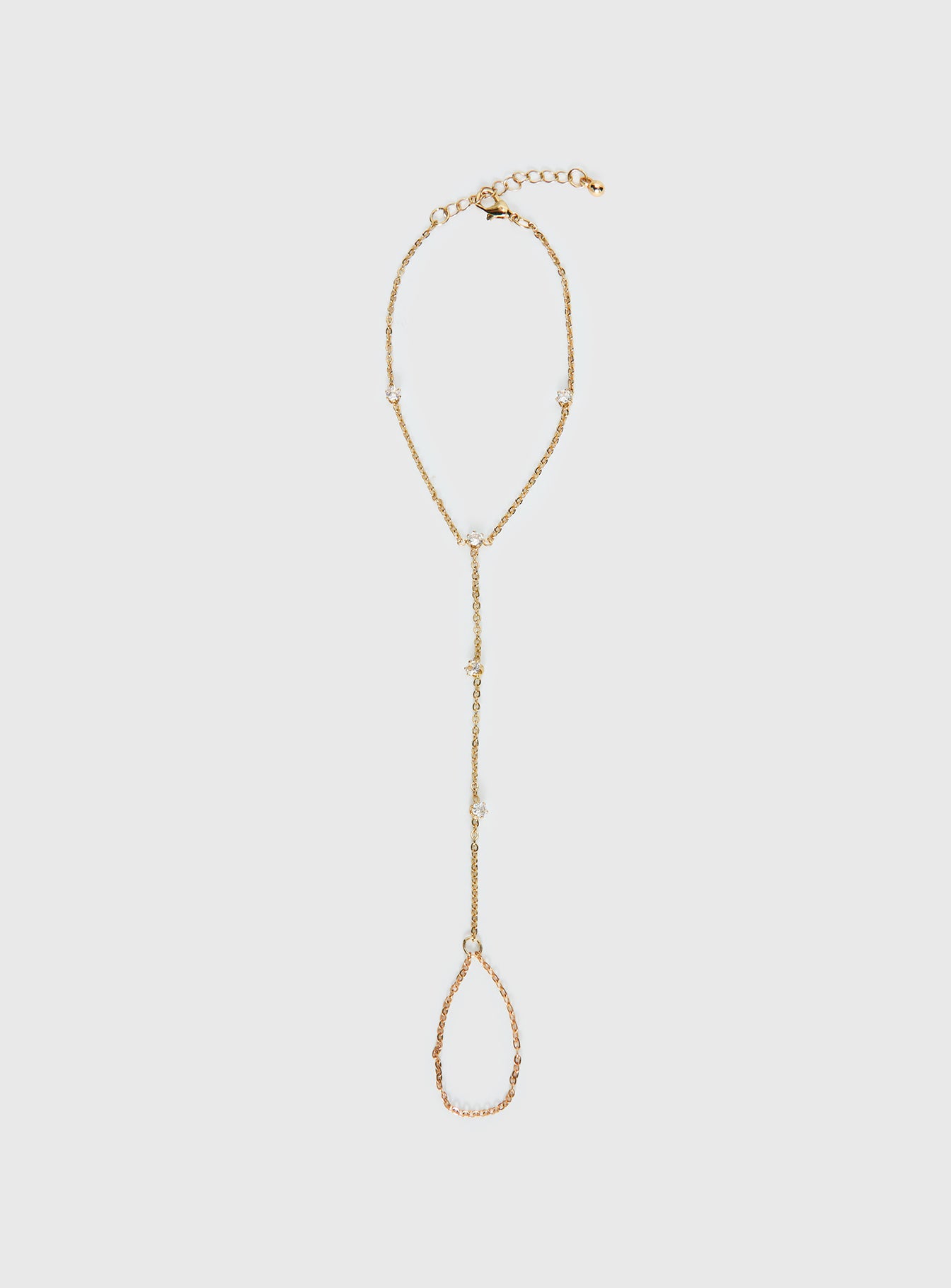 Raynna Hand Chain Gold - Image 2