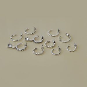 Delfine Earring Pack Silver