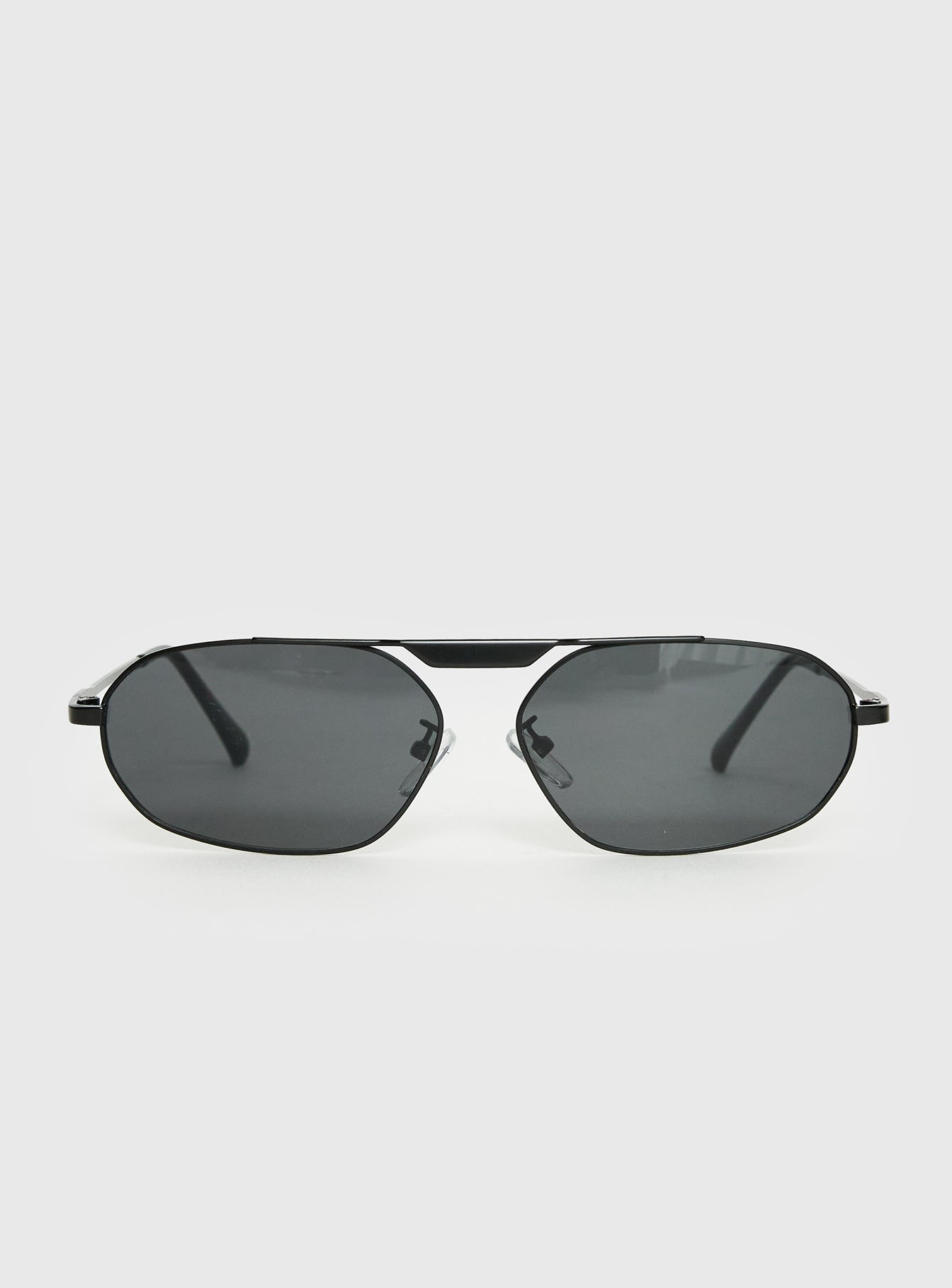 High Standards Aviator Sunglasses Black - Image 2