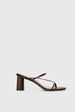 The Becka Heels Chocolate