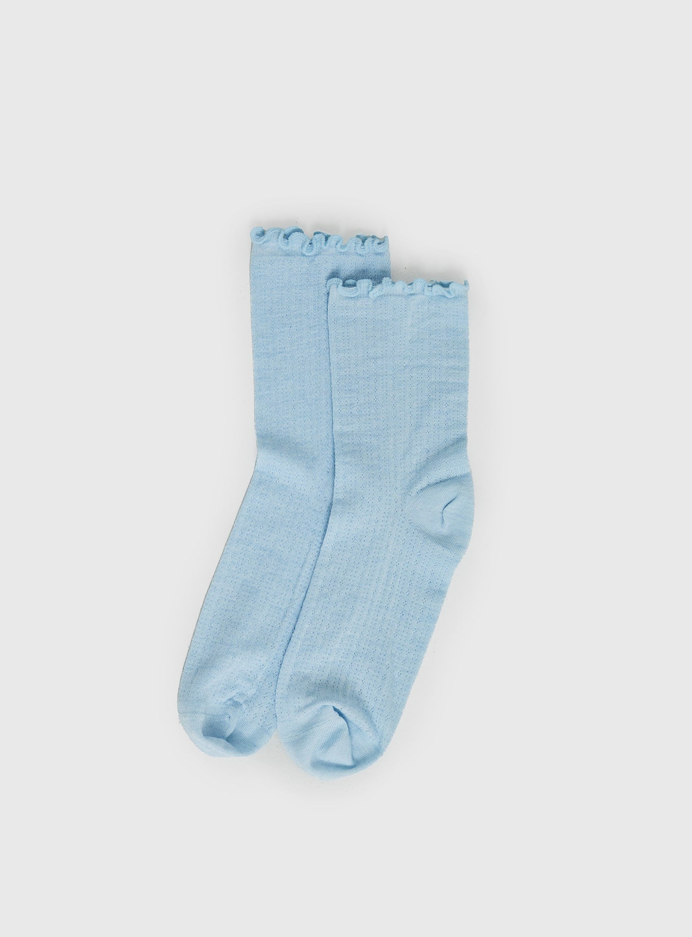 Daania Frill Socks Blue - Image 2