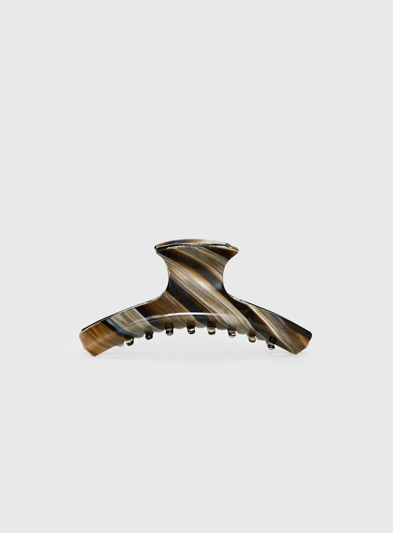 Yasmyn Hair Clip Brown - Image 2