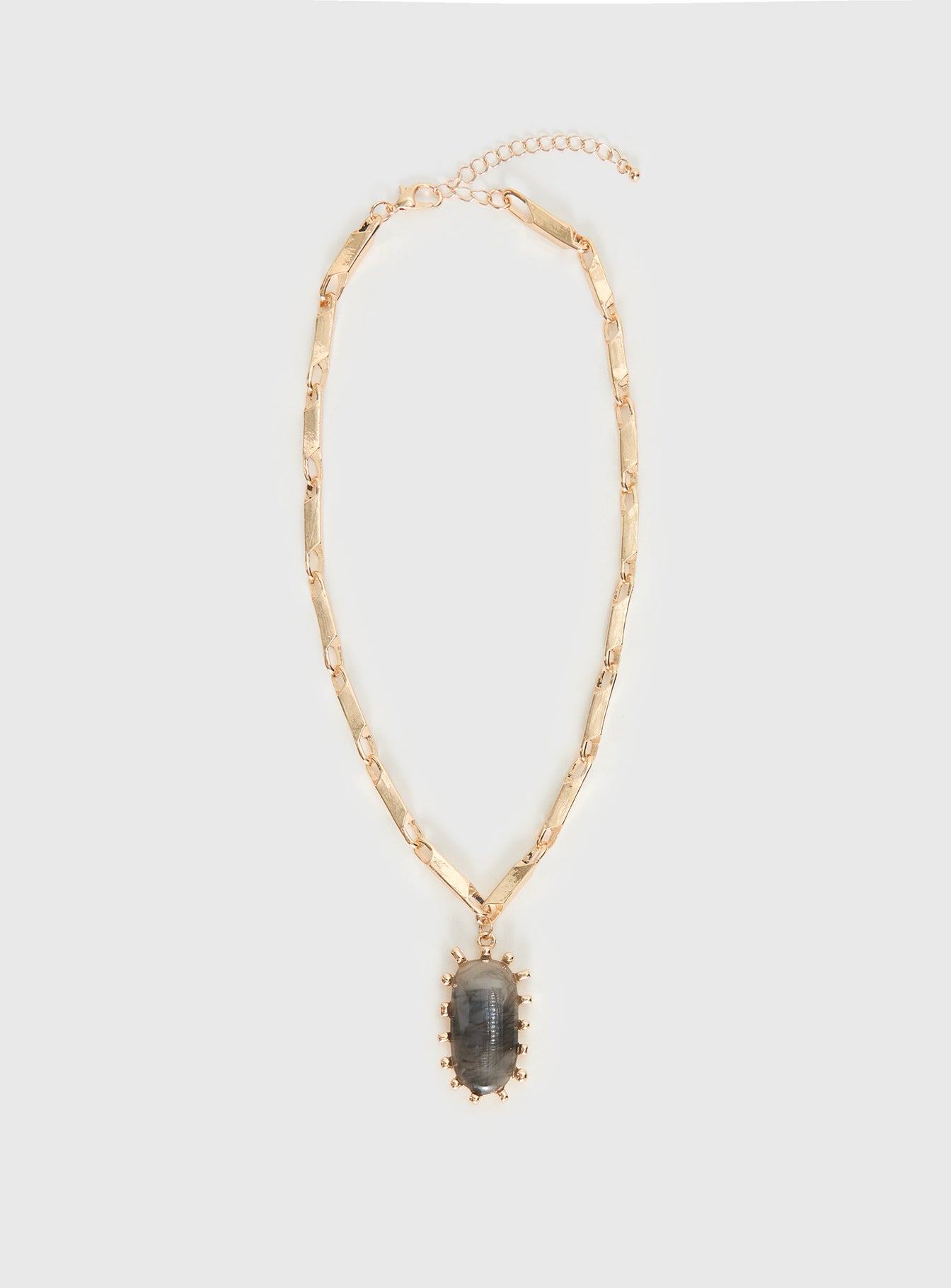 Read Your Mind Pendant Necklace Gold - Image 2
