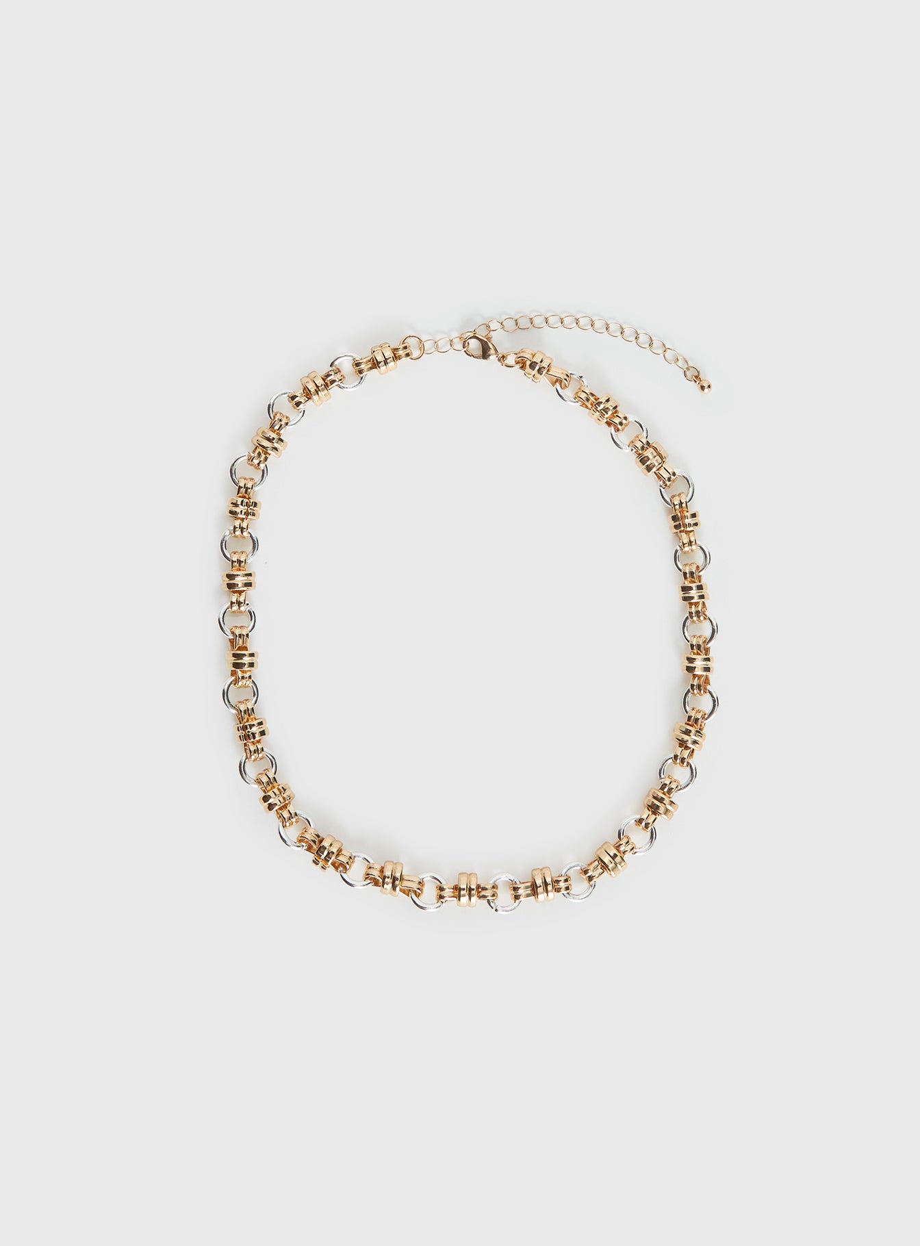 Annalie Linked Necklace Gold / Silver - Image 2
