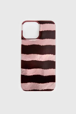 Easten Iphone Case Pink Stripe