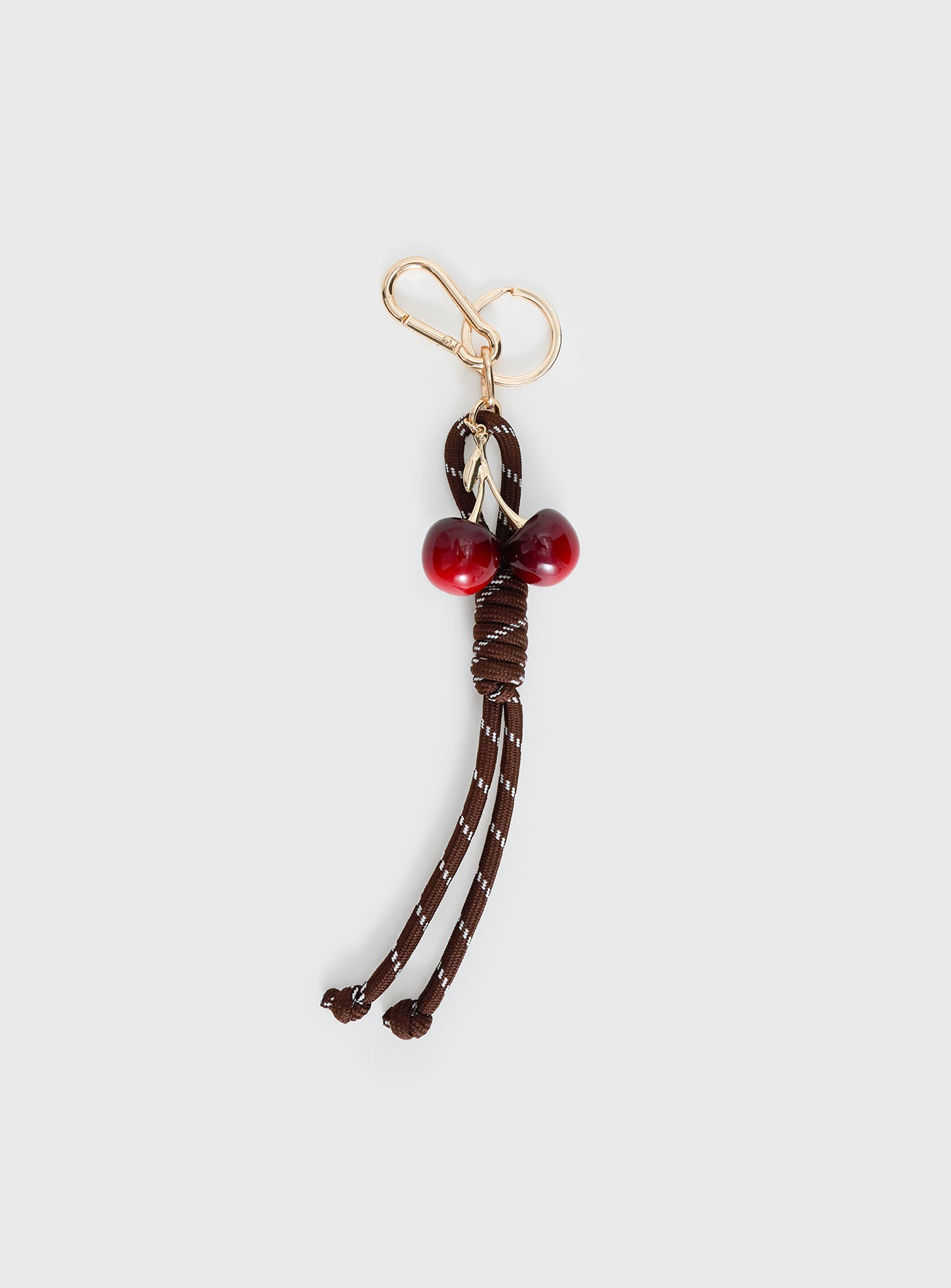 Tell Me More Cherry Keychain Gold - Image 2