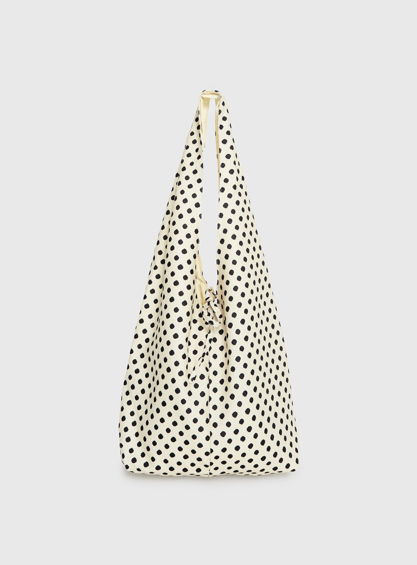 Sunday Sunrise Slouchy Bag White Polka Dot - Image 2