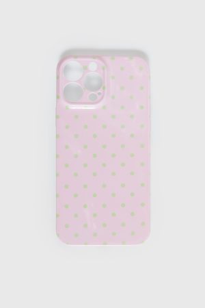 What You Wanted Iphone Case Pink Polka