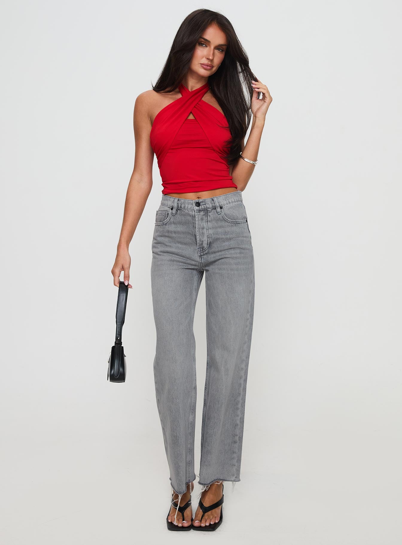 Fawcett Jeans Grey Wash Denim - Image 2