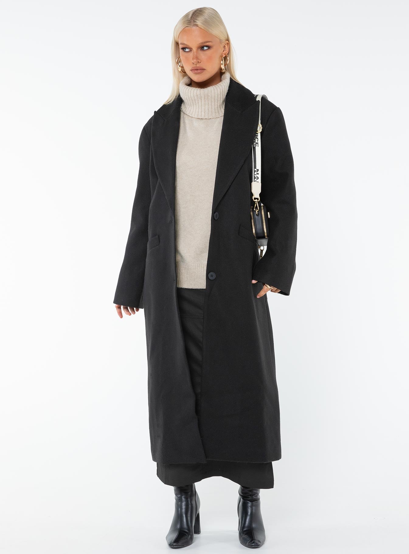 Olsen Coat Black - Image 3