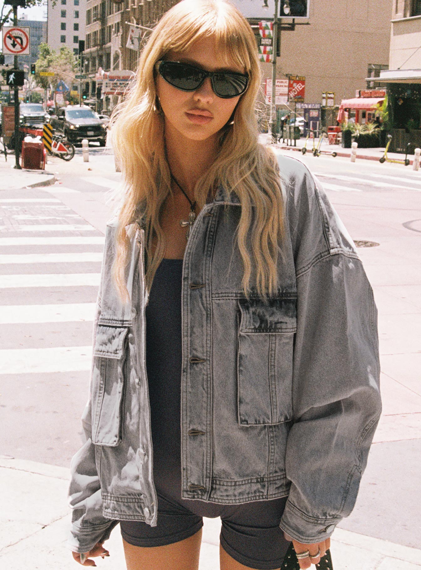 Kier Oversized Denim Jacket - Image 2