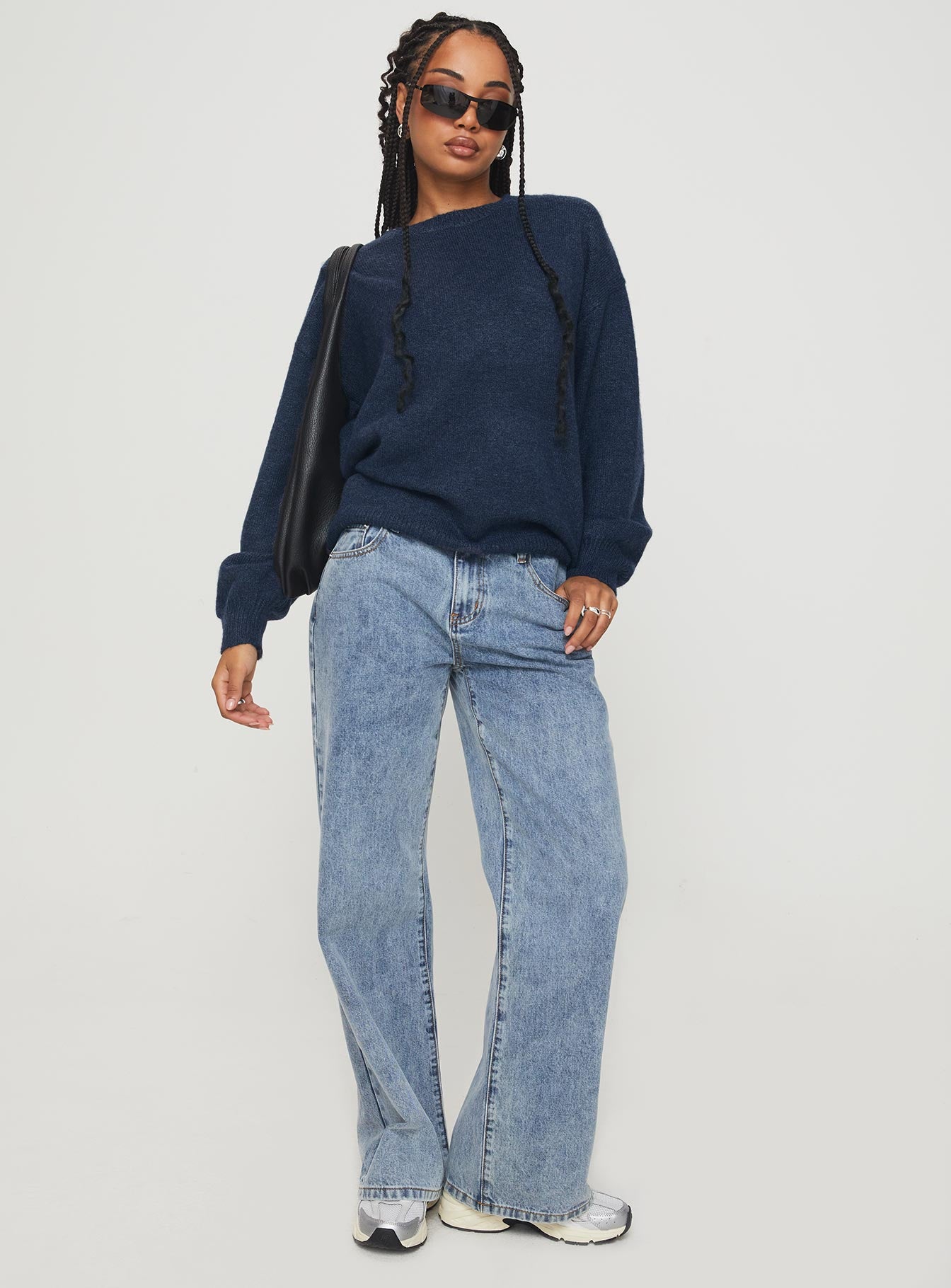 Ryanna Sweater Navy - Image 3