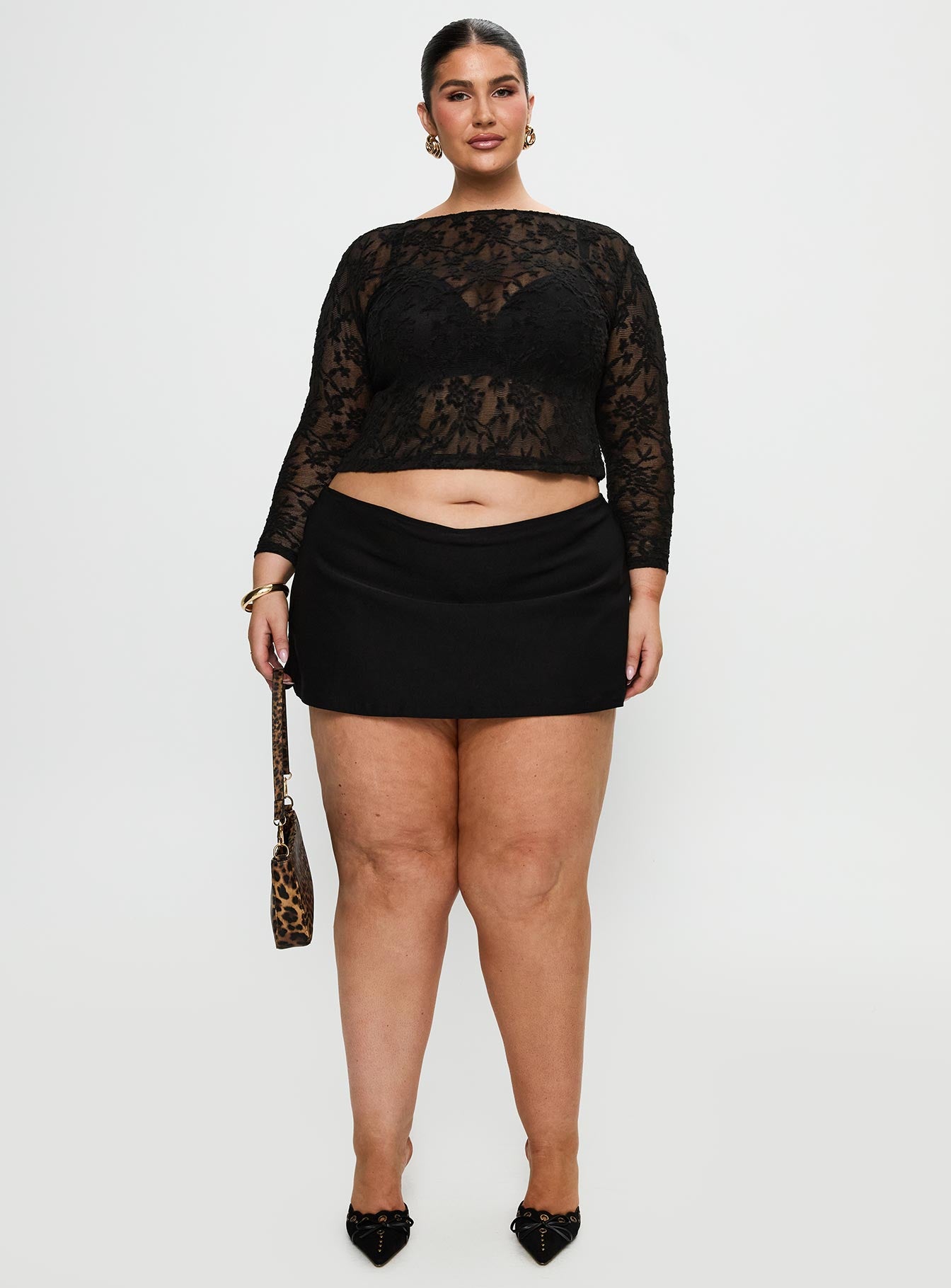 Martine Sheer Top Black Curve - Image 3