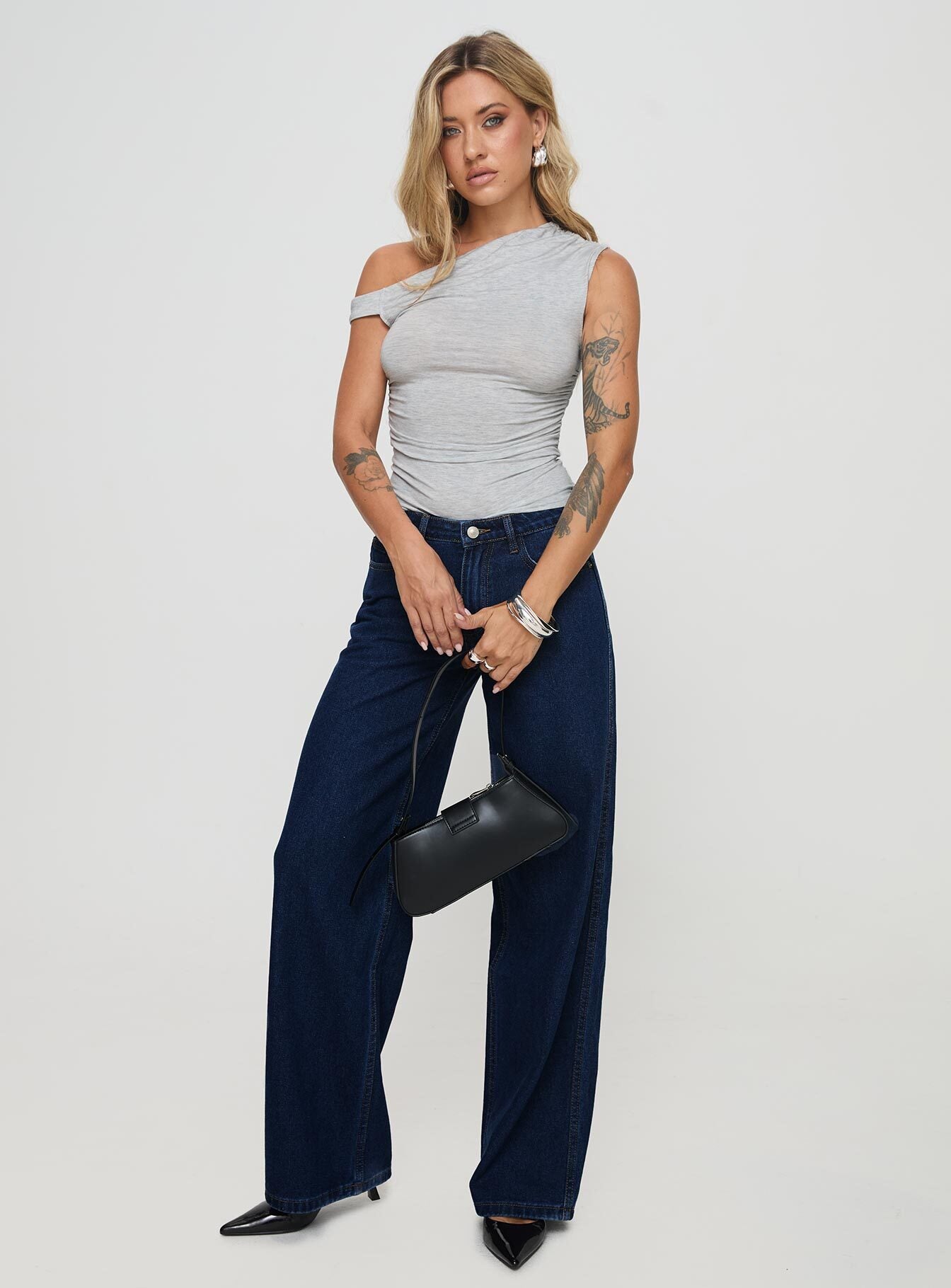 Beller Top Marle Grey - Image 3