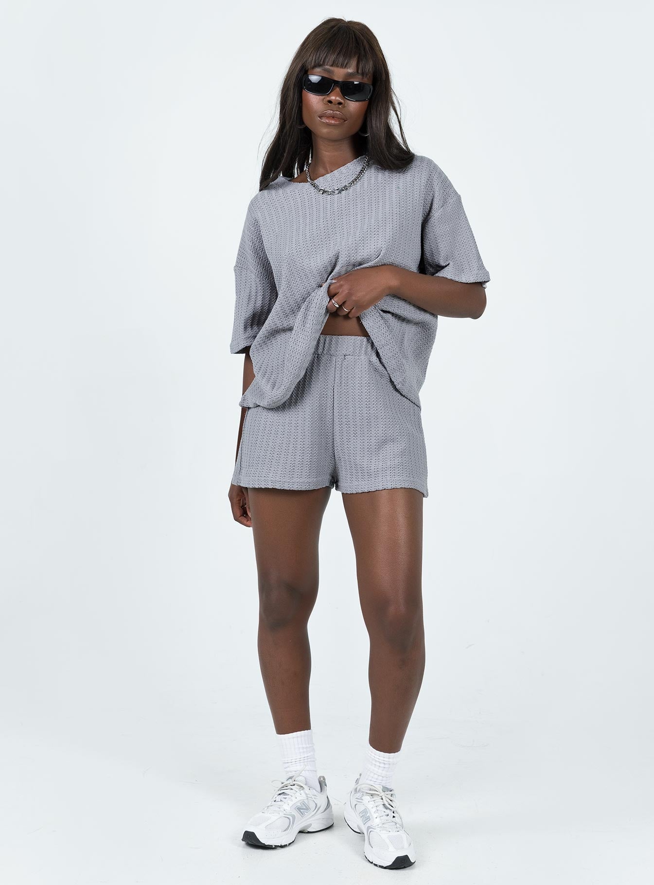Cammie Knit Set Grey - Image 3