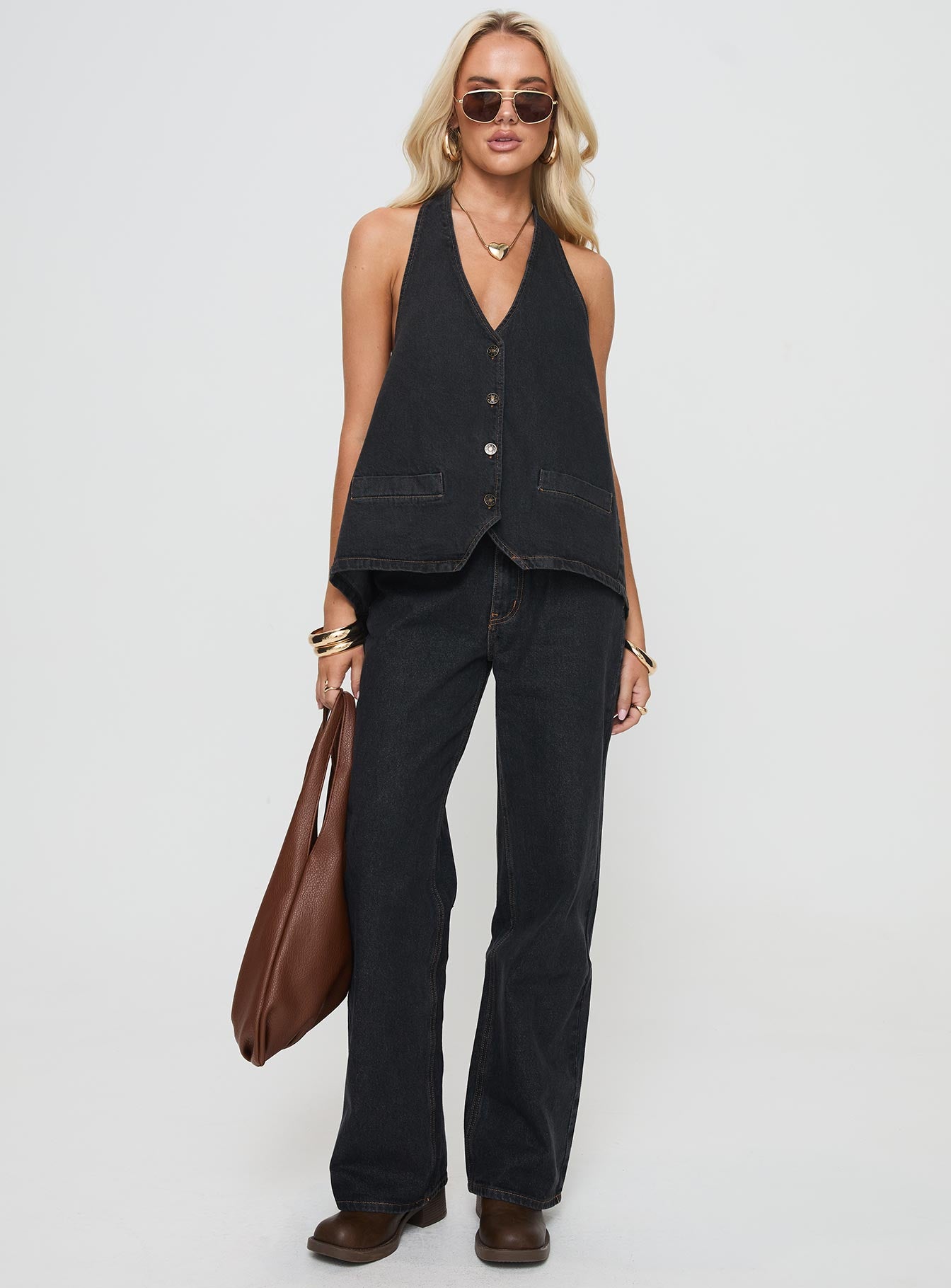 Hills Halter Washed Black - Image 3