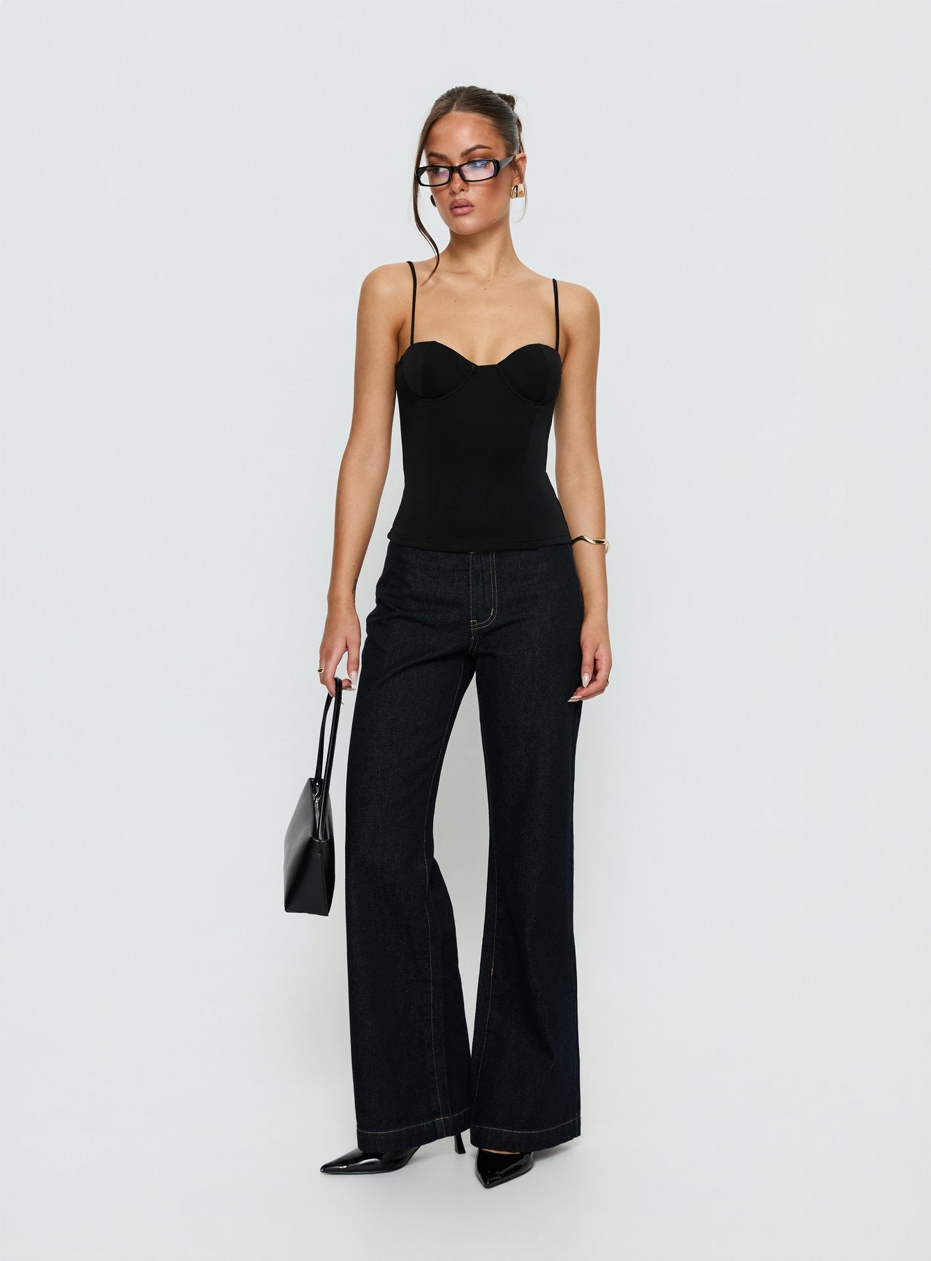 Anataza Underwire Top Black - Image 3