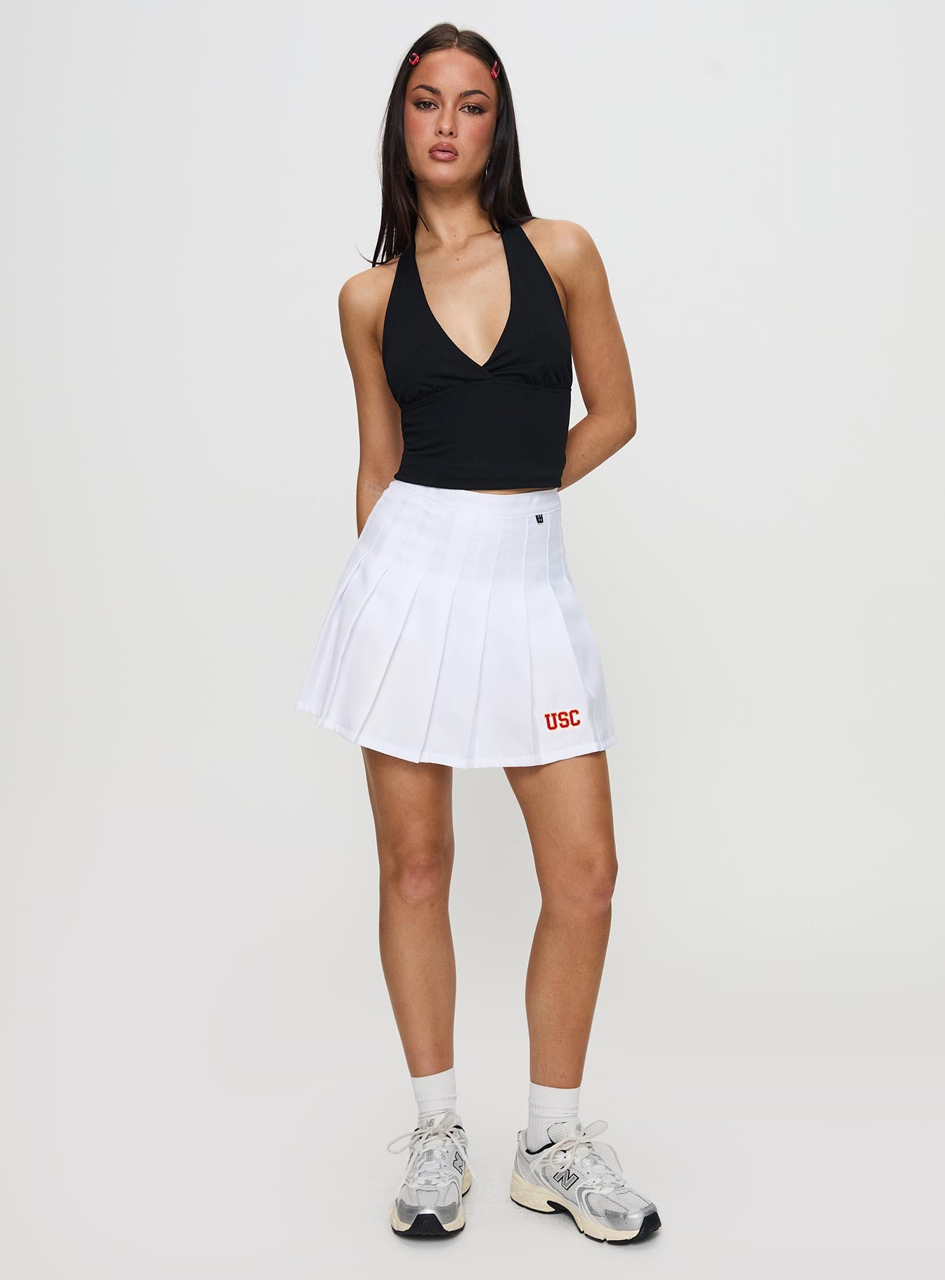 USC Tennis Skort White - Image 3