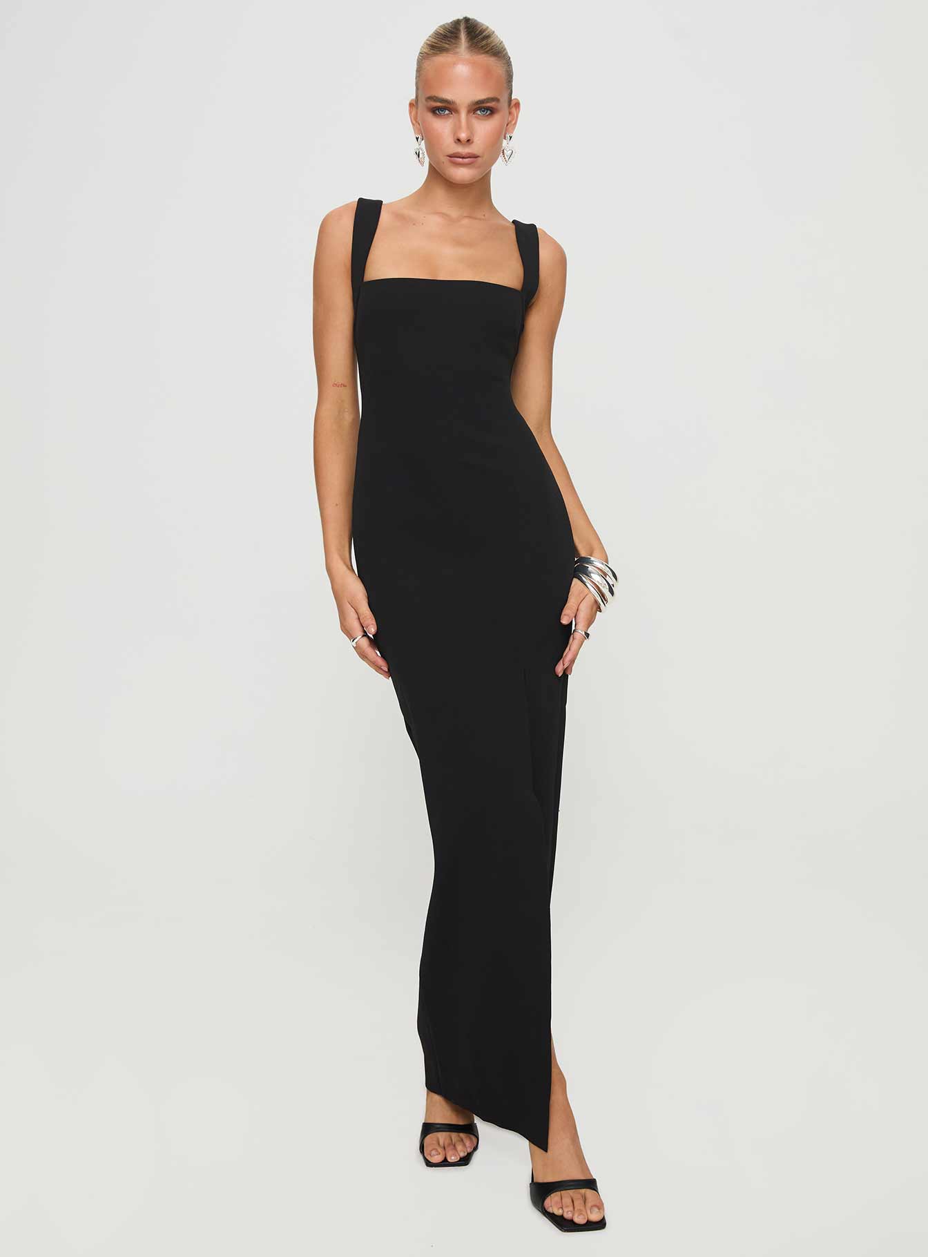 Bombshell Maxi Dress Black Tall - Image 3