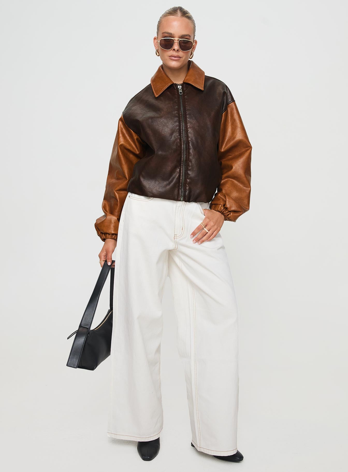 Nirvana Bomber Jacket Chocolate - Image 3