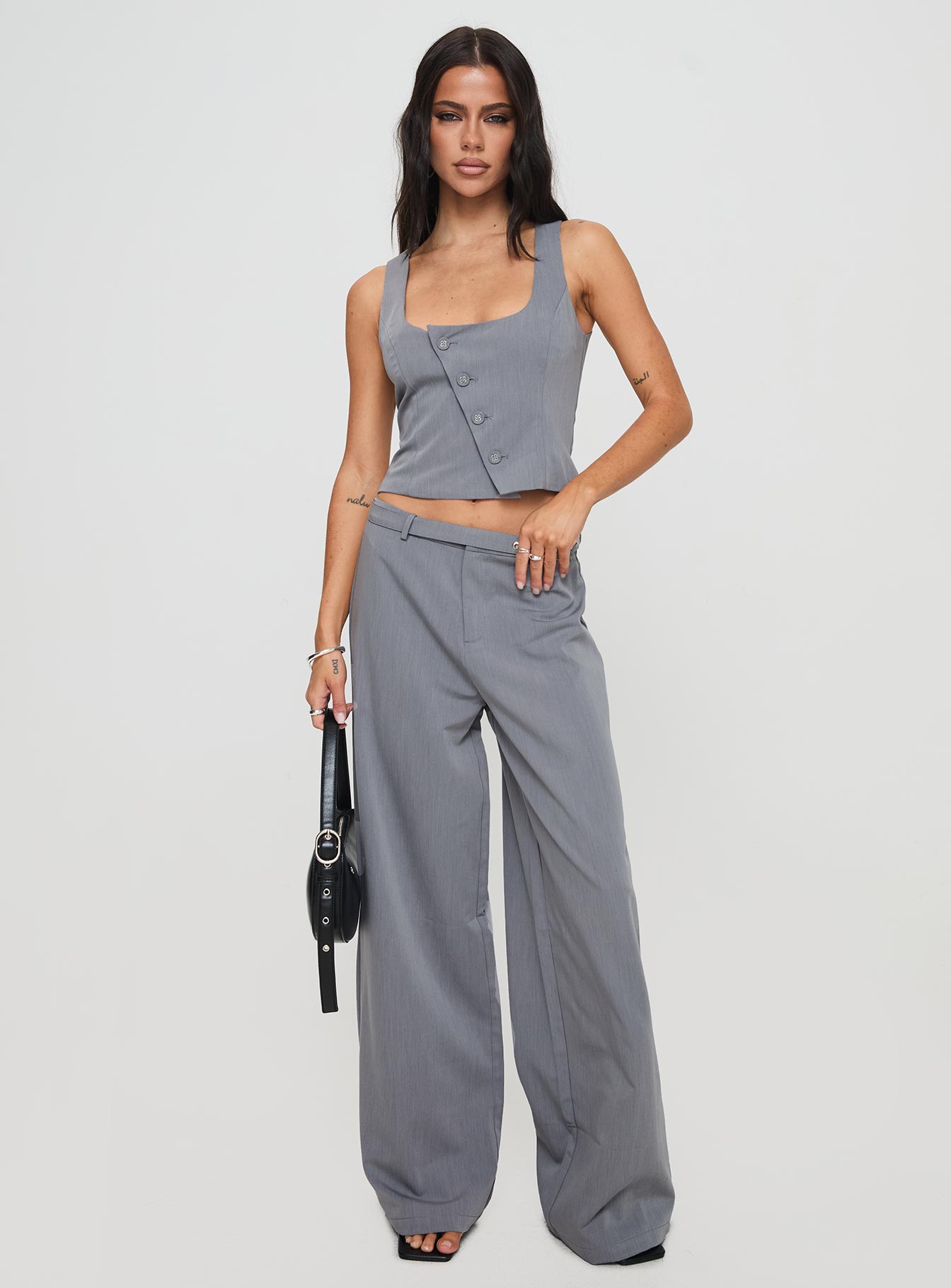 Miku Pants Charcoal - Image 3