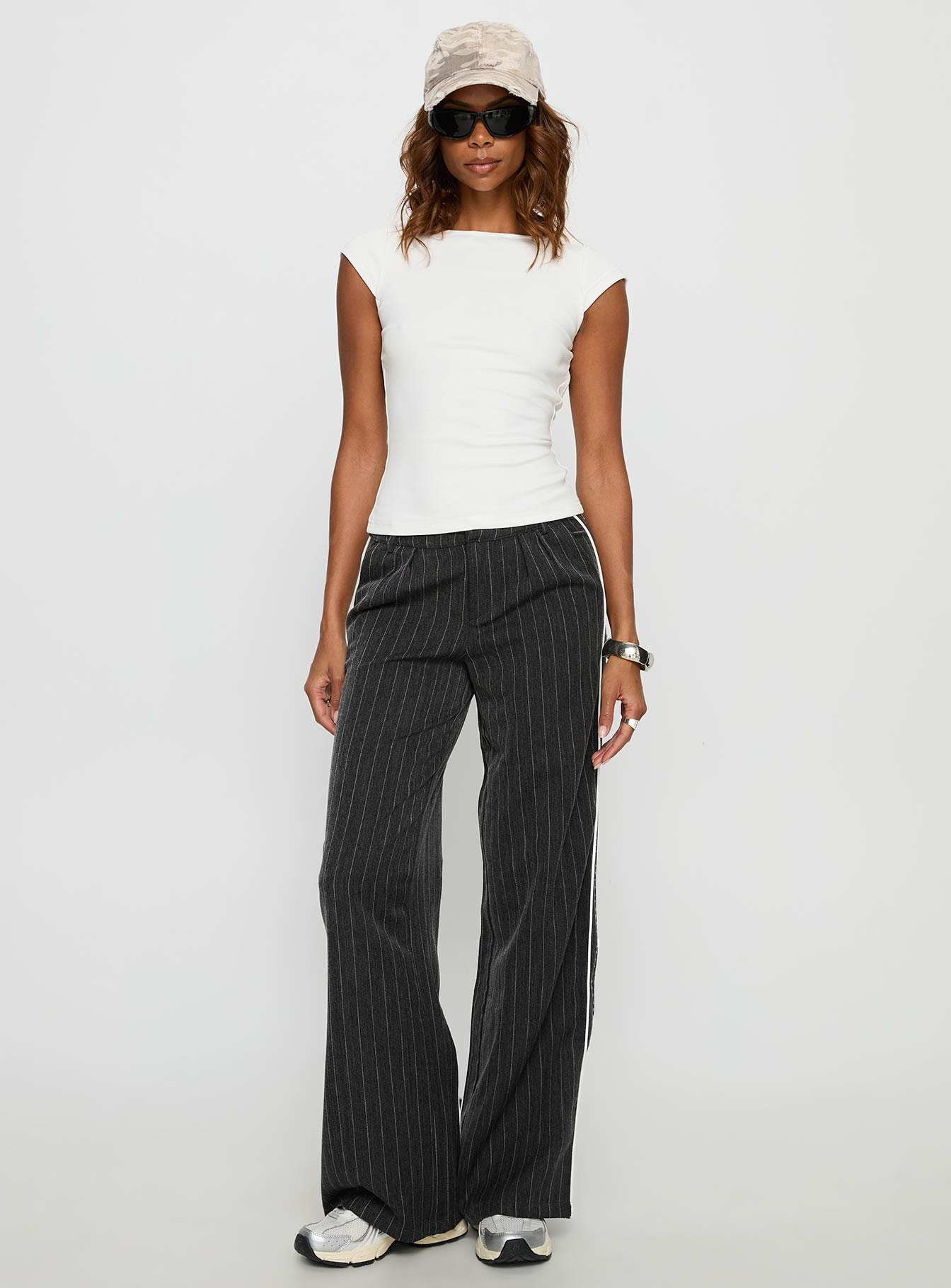 Drives Me Crazy Backless Top White - Image 3